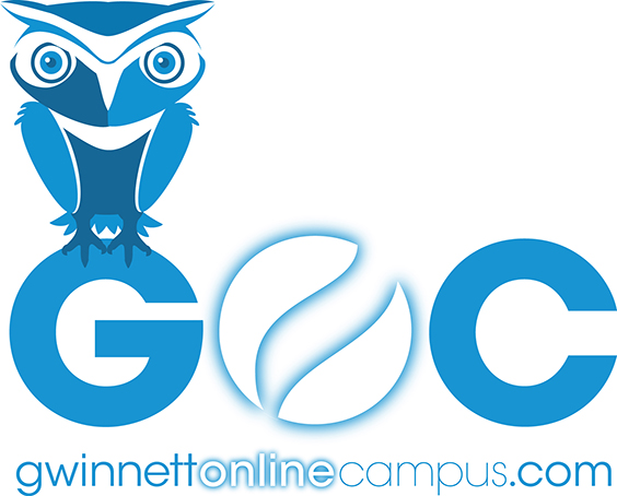 The Gwinnett online campus logo; the school is located near Lawrenceville.  