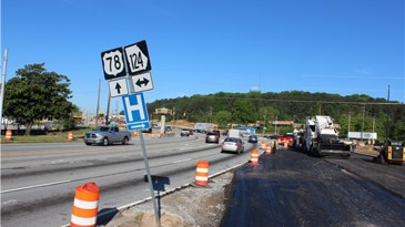 Scenic Highway/78 intersection will have construction hopefully until november