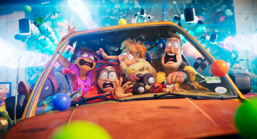 Sony Animation Studios’ film, “Mitchells vs. The Machines” released by Netflix on April 30, 2021, directed by Micheal Rianda and Jeff Rowe.