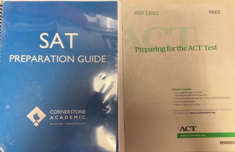 SAT and ACT Prep booklets