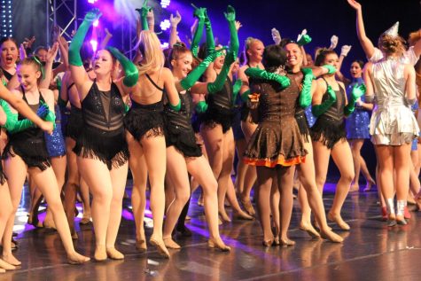 The Mill Creek Dance Department during their final bow.