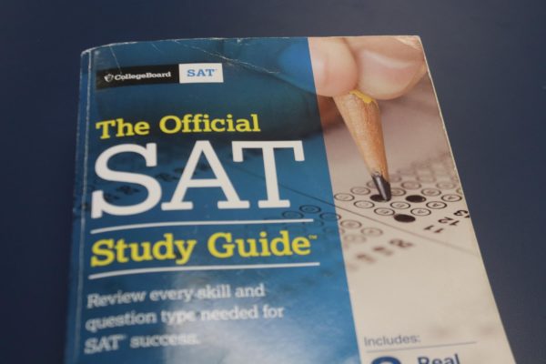 SAT practice book.