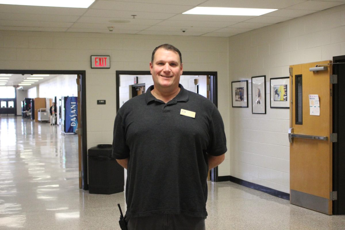 Peter Spelina, security at Mill Creek High School.